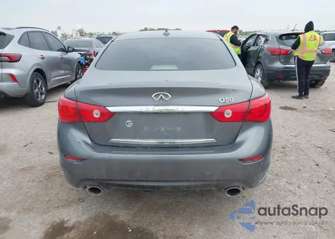 2015 Infiniti Q50 Premium from USA, damaged, VIN JN1BV7AP2FM354587